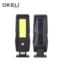 OKELI High lumen Solar Panel Light Outdoor wall light modern Solar Power Energy Saving Wall Lamp